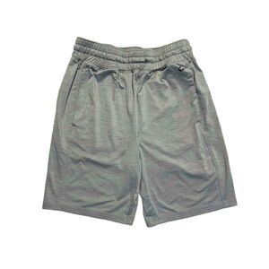 Gap | GapFit Boys Light Silver Gray Performance Shorts, Size Medium